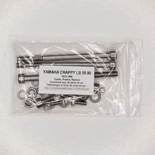 YAMAHA CHAPPY 1973-1996 Kit n°2 vis BTR inox cadre LB 50 80 LB50 LB80