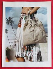 Press advertising garment bag KENZO & Beauty HELENA RUBINSTEIN K TSIREKIDZE 2004