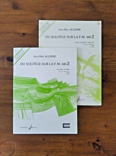 Solfège sur vol 2 - du,