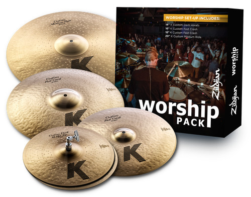 Zildjian custom worship pack - k,