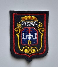 Ecusson brodé de Digne (04)
