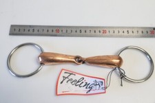 Mors Cheval 2 anneaux Feeling gros canons en cuivre  FEELING 600028135 en 135mm