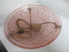 suspension lampe Degué verre