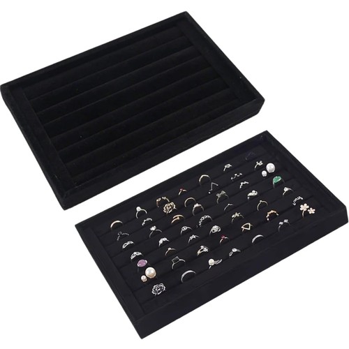 Organiseur velours bijoux - x,