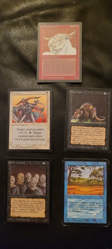 Lot alpha beta cartes mtg - lot, alpha/beta