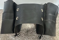 Harley-Davidson Willie & Max saddlebags Throw Over Black Leather Bags