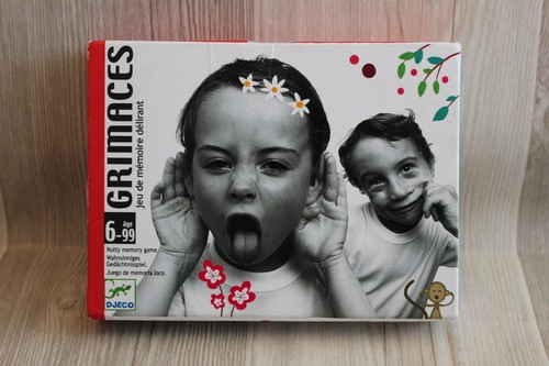 Jeu mémoire djeco grimaces - mémoire,
