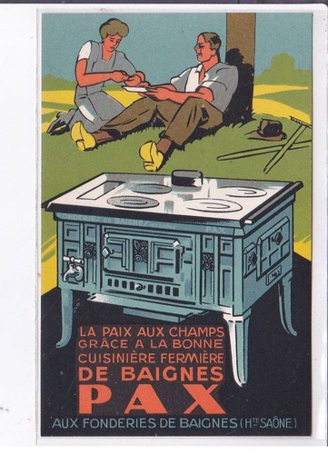 Publicite cuisinière - :,