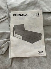 Ikea FINNALA Cover chaise section COVER ONLY, gunnared beige 204.548.63 ?Open?