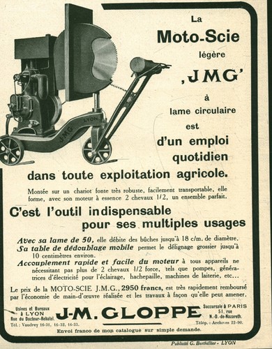Publicité ancienne moto - ancienne,