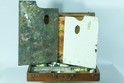 Ancienne boite mallette - boite, de
