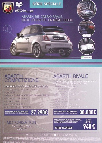 Ha1511 brochure abarth 695 - abarth,