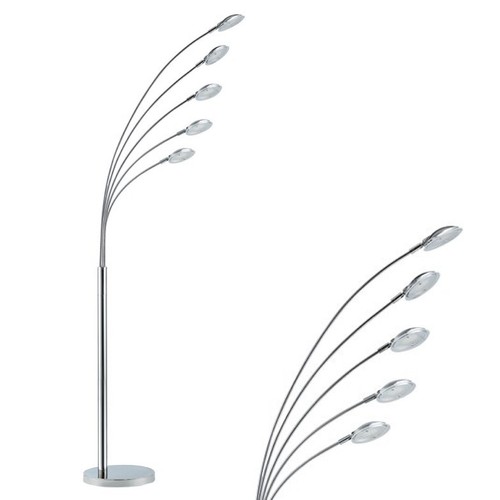 Lampadaire métal chromé 5 - en,