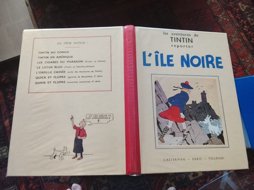 Tintin fac similé ile - fac,