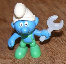 figurine schtroumpf bricoleur