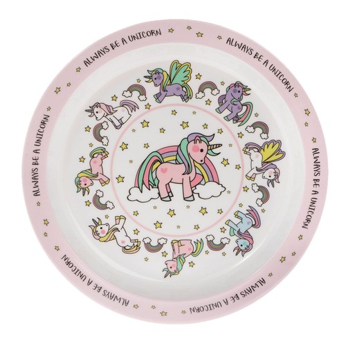 Assiette licorne vaisselle - licorne,