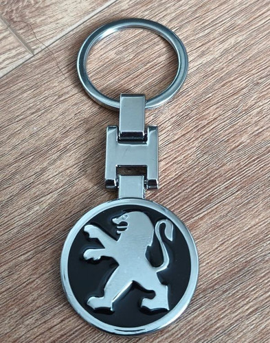 Porte clé peugeot logo - clé,