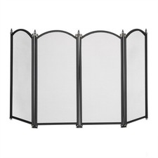 Pare feu cheminée grille de