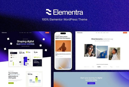 Elementra thème wordpress - elementra,