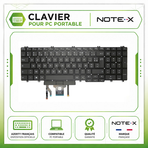 Clavier azerty français dell - azerty,