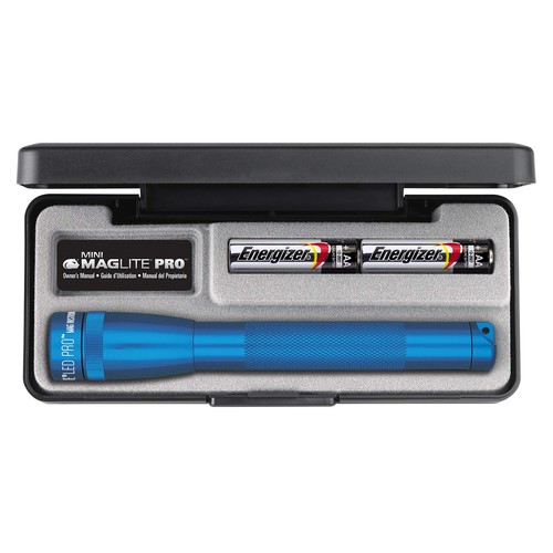 Mini flash led mag - mag-lite, bleu