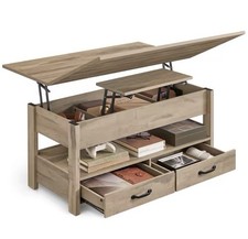 Table Basse 3  En 1 Caramel