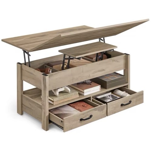 Table basse 1 caramel - ,