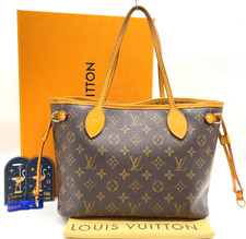 Auth Louis Vuitton Monogram Neverfull PM M40155 Tote Bag W/Box  NS100445
