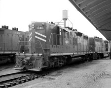 MISSOURI PACIFIC (MP) GP9 1846 Original negative--Helena, Arkansas--Mopac