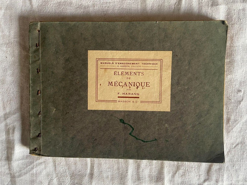 Livre technique ancien - livre,