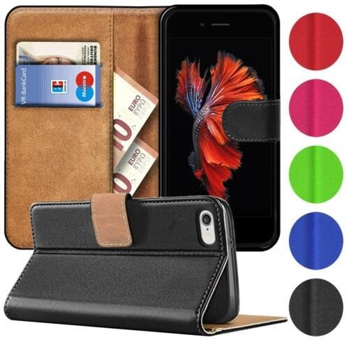 étui wallet pour apple iphone - pour,