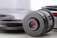 Super Rare [MINT] Nikon Macro Nikkor 19mm f/2.8 Lens HM-20X adapters From JAPAN