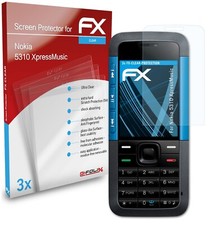 atFoliX 3x Protecteur d'écran pour Nokia 5310 XpressMusic clair