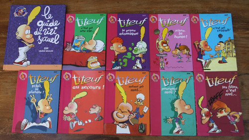 Titeuf lot livres - de,