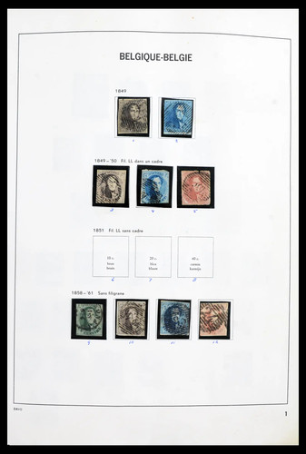 Belgium 1849 1999 mnh - 1849-1999, mh