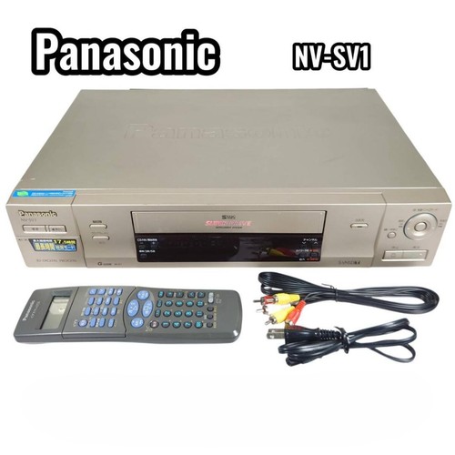 Panasonic sv1 vhs vcr - panasonic,