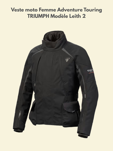Veste moto femme triumph - moto, leith