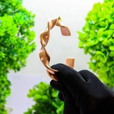 Bracelet manchette en cuivre