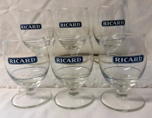 Lot verres ricard - lot, 11