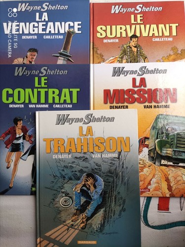 Tous wayne shelton lot bd - lot,