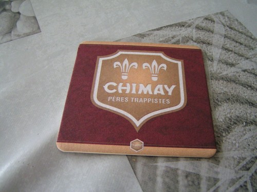 Sous bock bière - bière, chimay