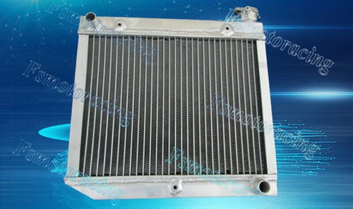 Aluminum radiator for atv - aluminum,