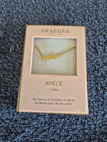Collier prenom amelie - collier,