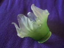 TULIPE PATE DE VERRE ART DECO/NOUVEAU LAMPE