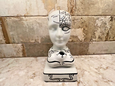 Ceramic Phrenology Head Ink