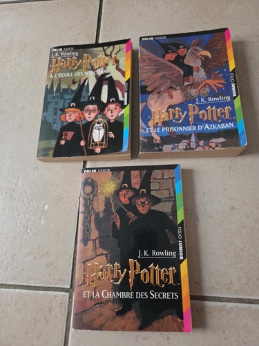 Lot livres harry potter - 3,