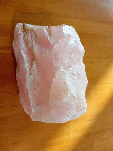 Pierre quartz rose brut 700g - quartz,