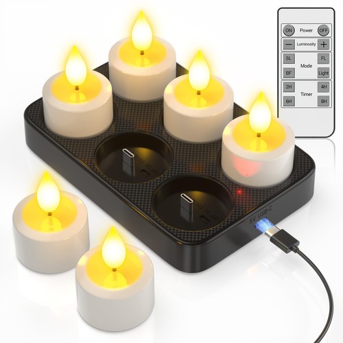 Bougie led rechargeable lot - rechargeable,,