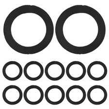  100 Pcs Anneau De Fixation En Caoutchouc Verrouillage D'haltères