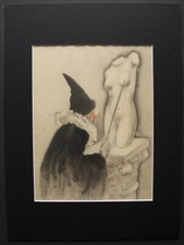 Louis ICART "Frontispice" Eau-forte originale La Vie des Seins 1/60 JAPON